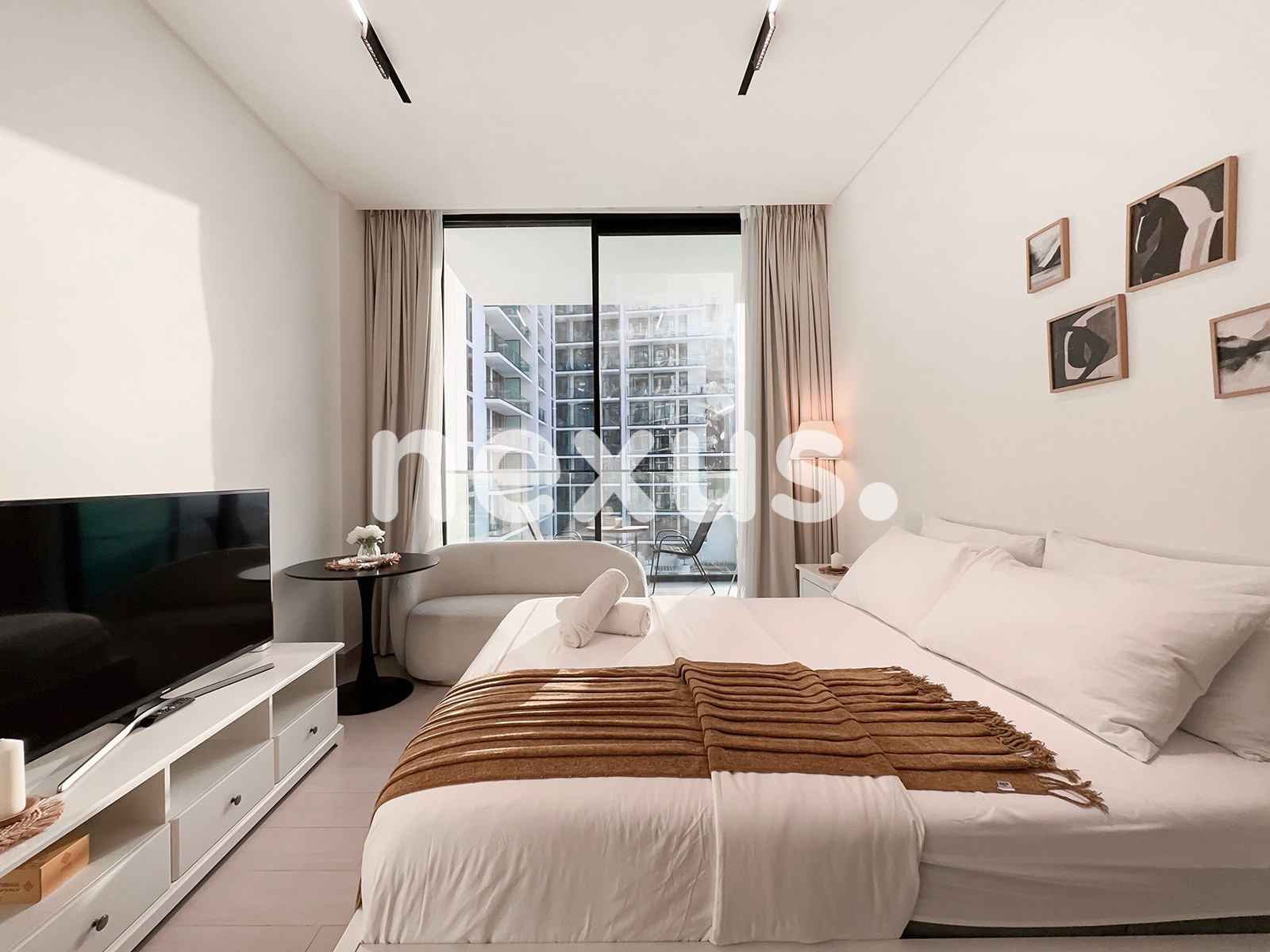 Fully Furnished Studio | Pool View | Smart Home