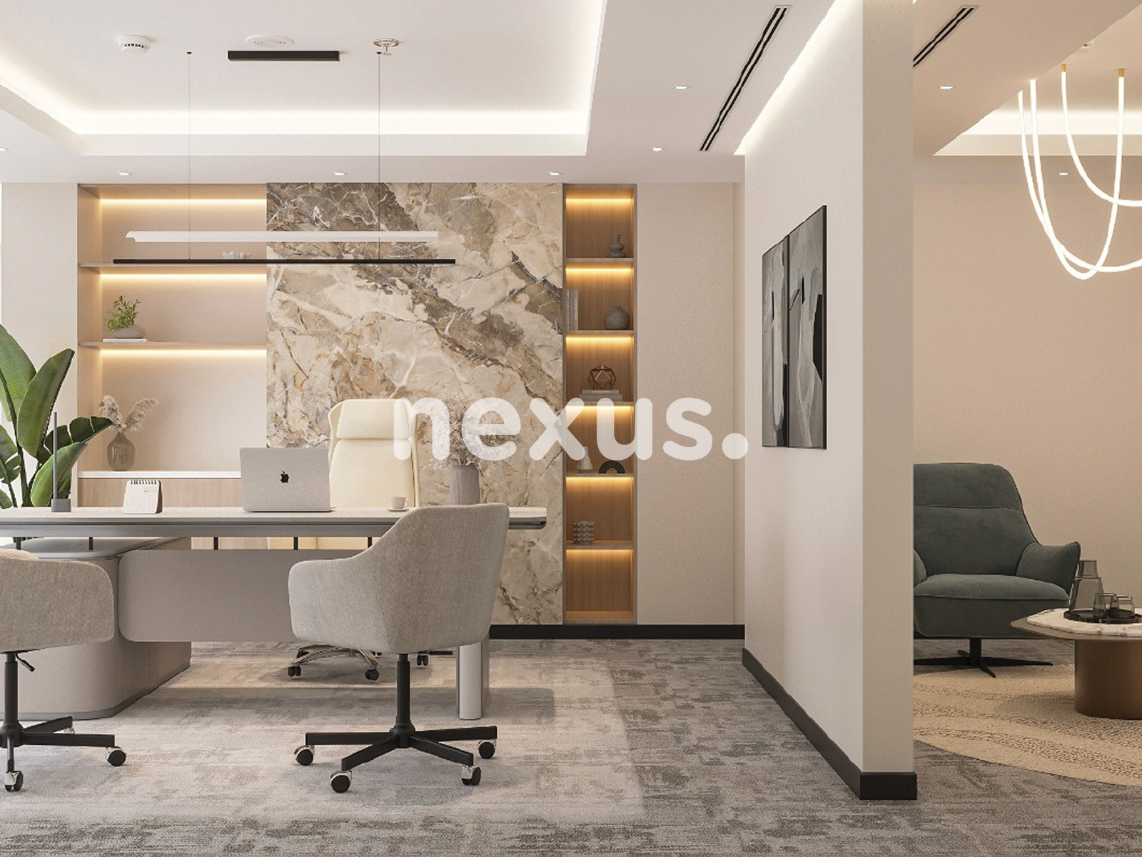 Furnished Office | Spacious Layout | Mid Floor