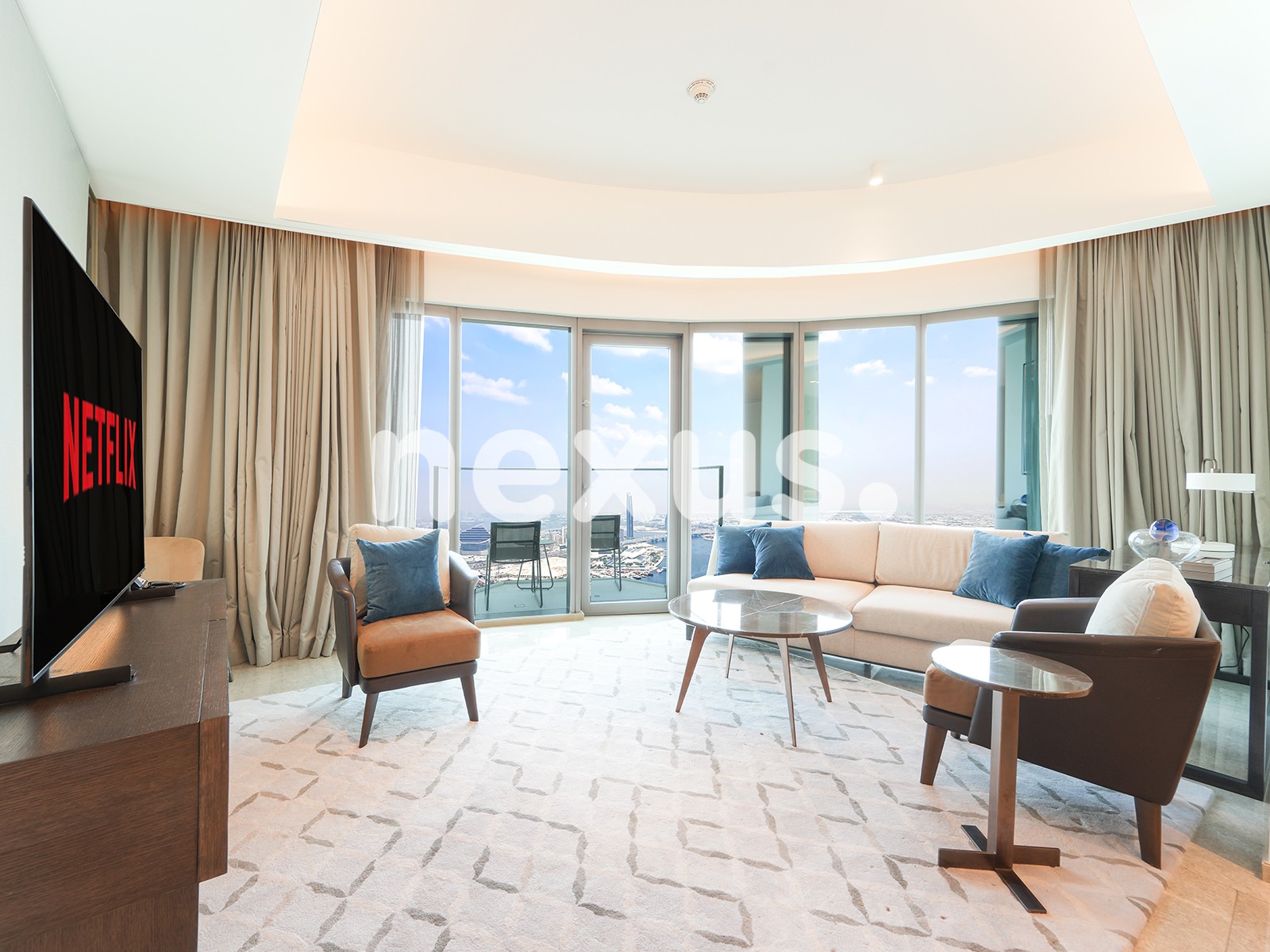 2BD| CREEK VIEWS| HIGH FLOOR| FULLY FURNISHED