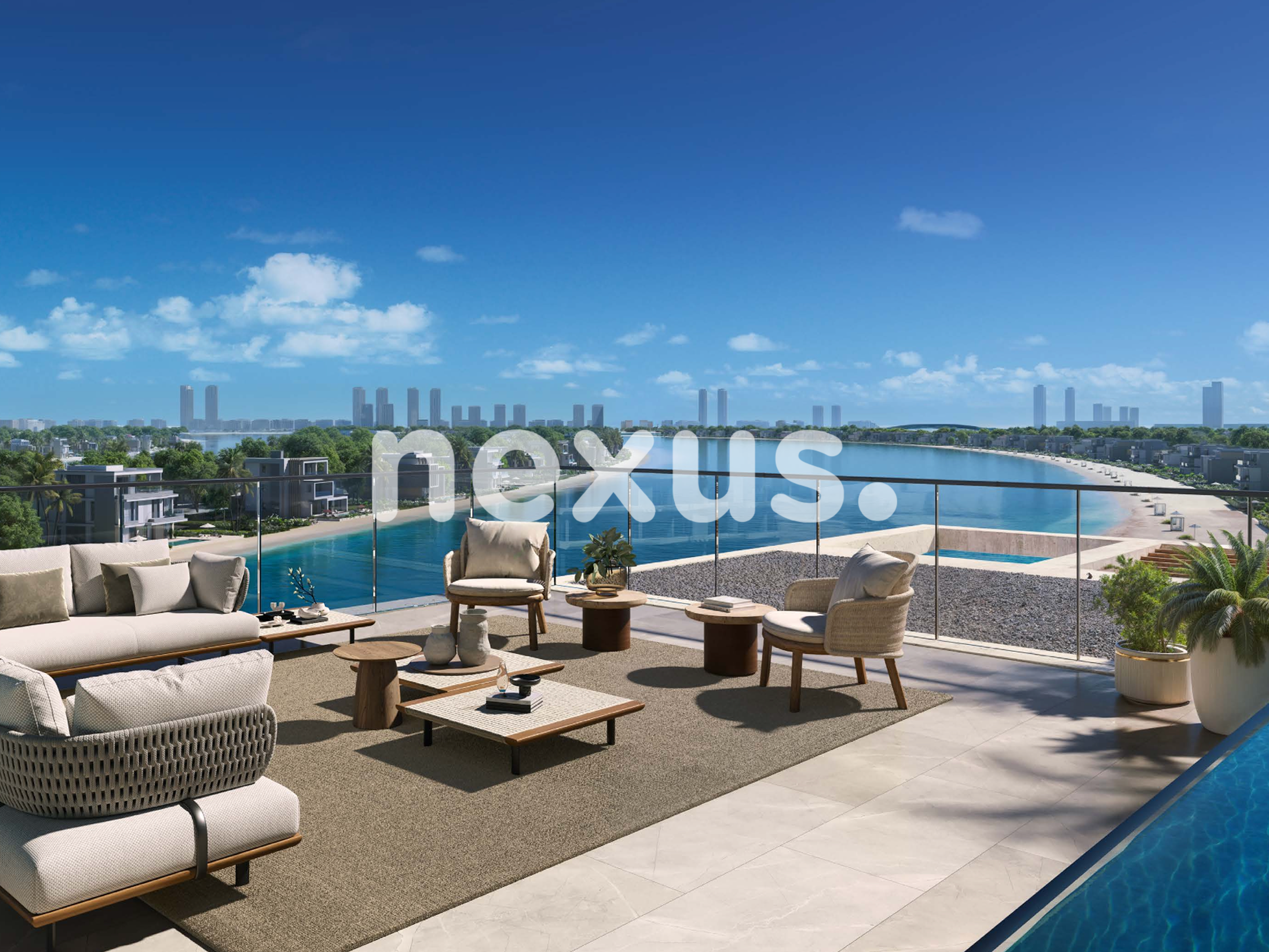 Sea & Sky Views | Private Beach | Luxury Living
