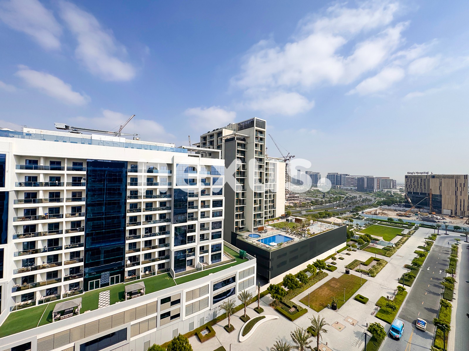 Vacant | High Floor | Pool And Amenities View