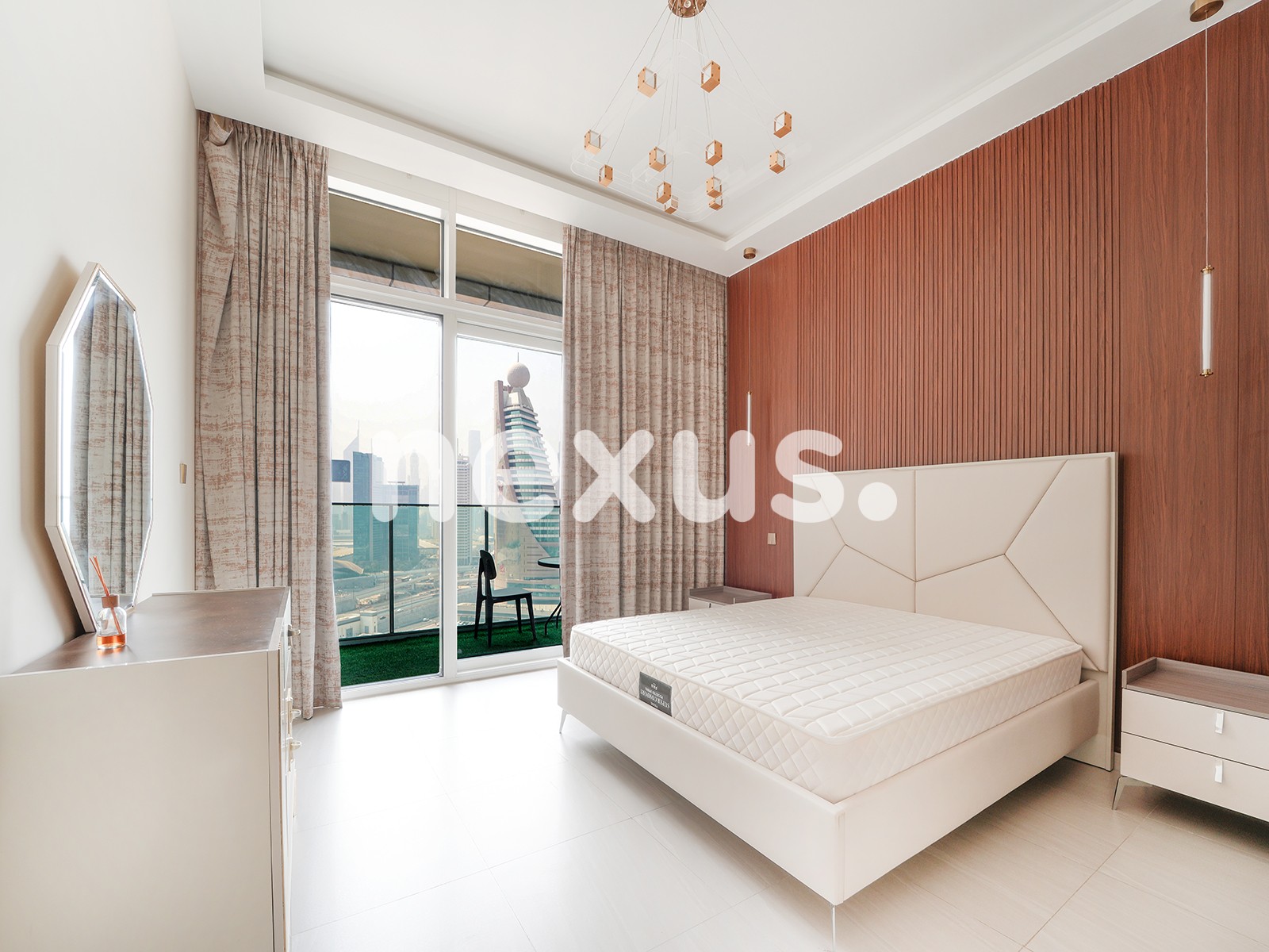 Upgraded & Vacant | Dubai Frame view | High Floor