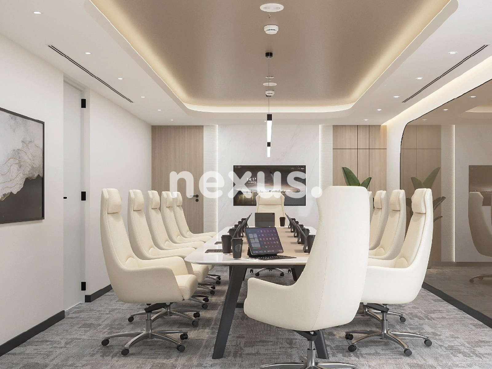 Furnished Office | Spacious Layout | Mid Floor