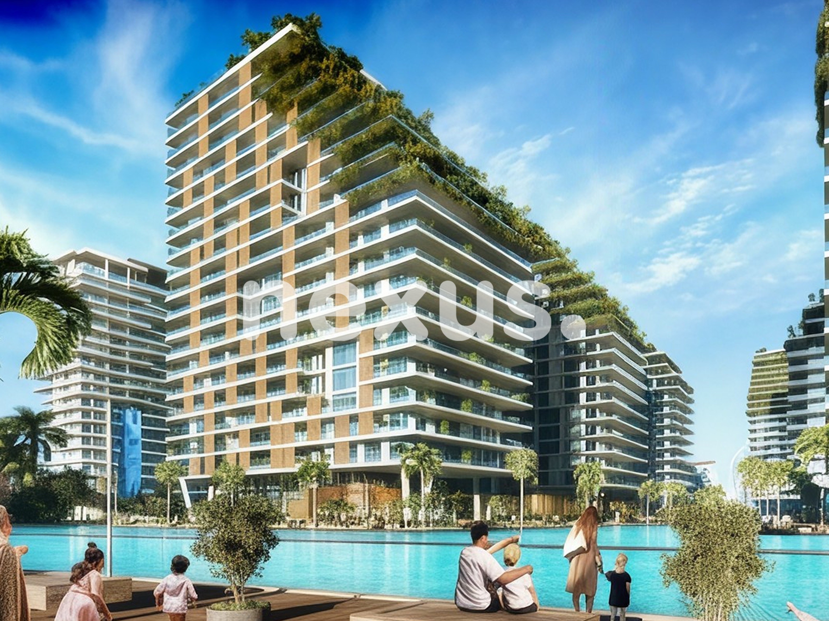 DIRECT LAGOON VIEW | SEMI FURNISHED | 50% MORTGAGE