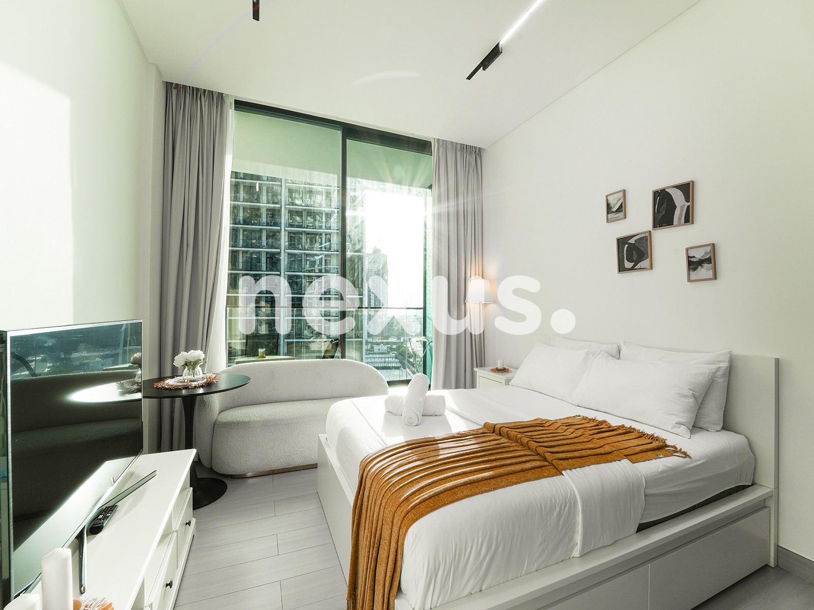 Fully Furnished Studio | Pool View | Smart Home