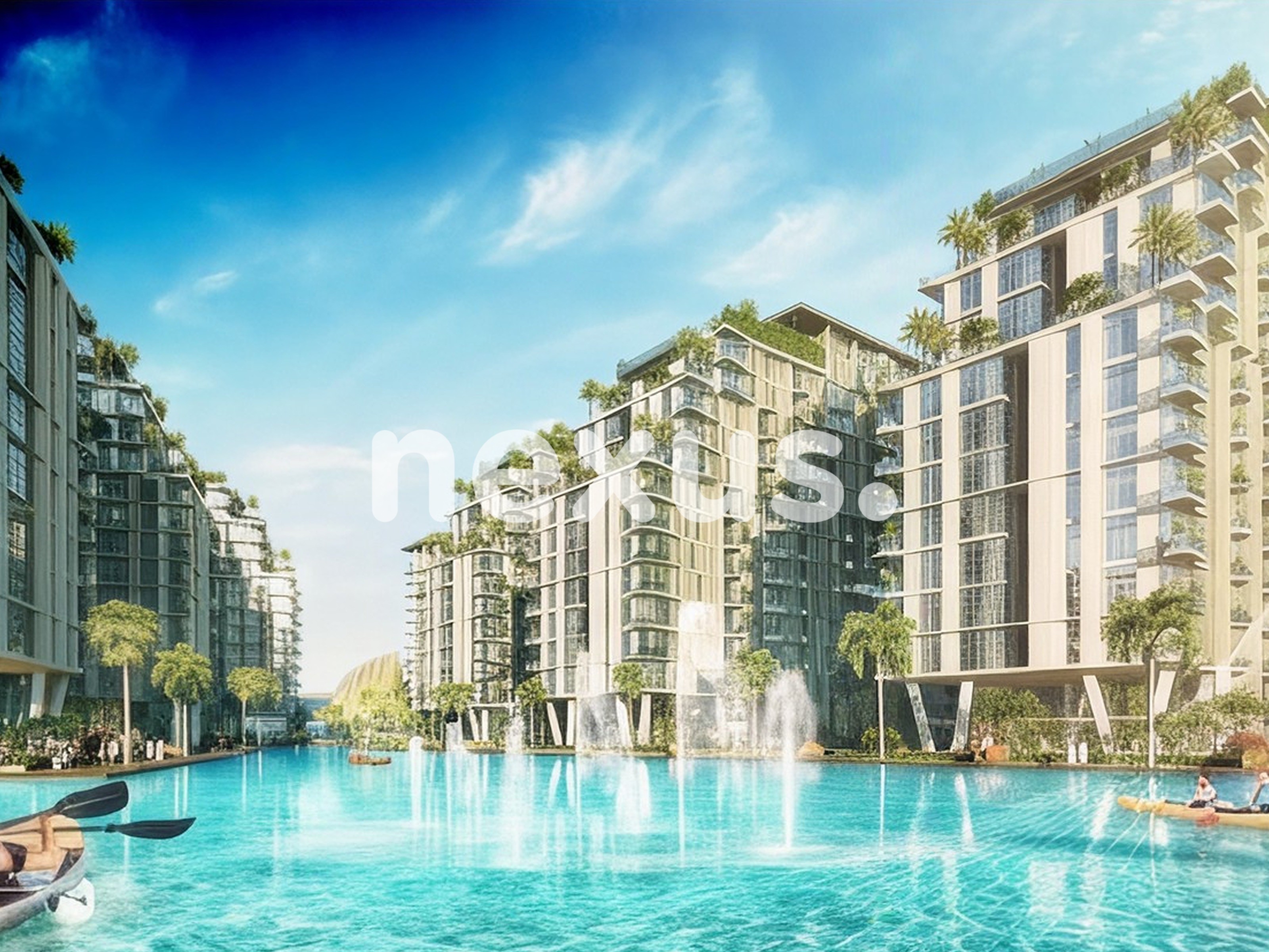 DIRECT LAGOON VIEW | SEMI FURNISHED | 50% MORTGAGE