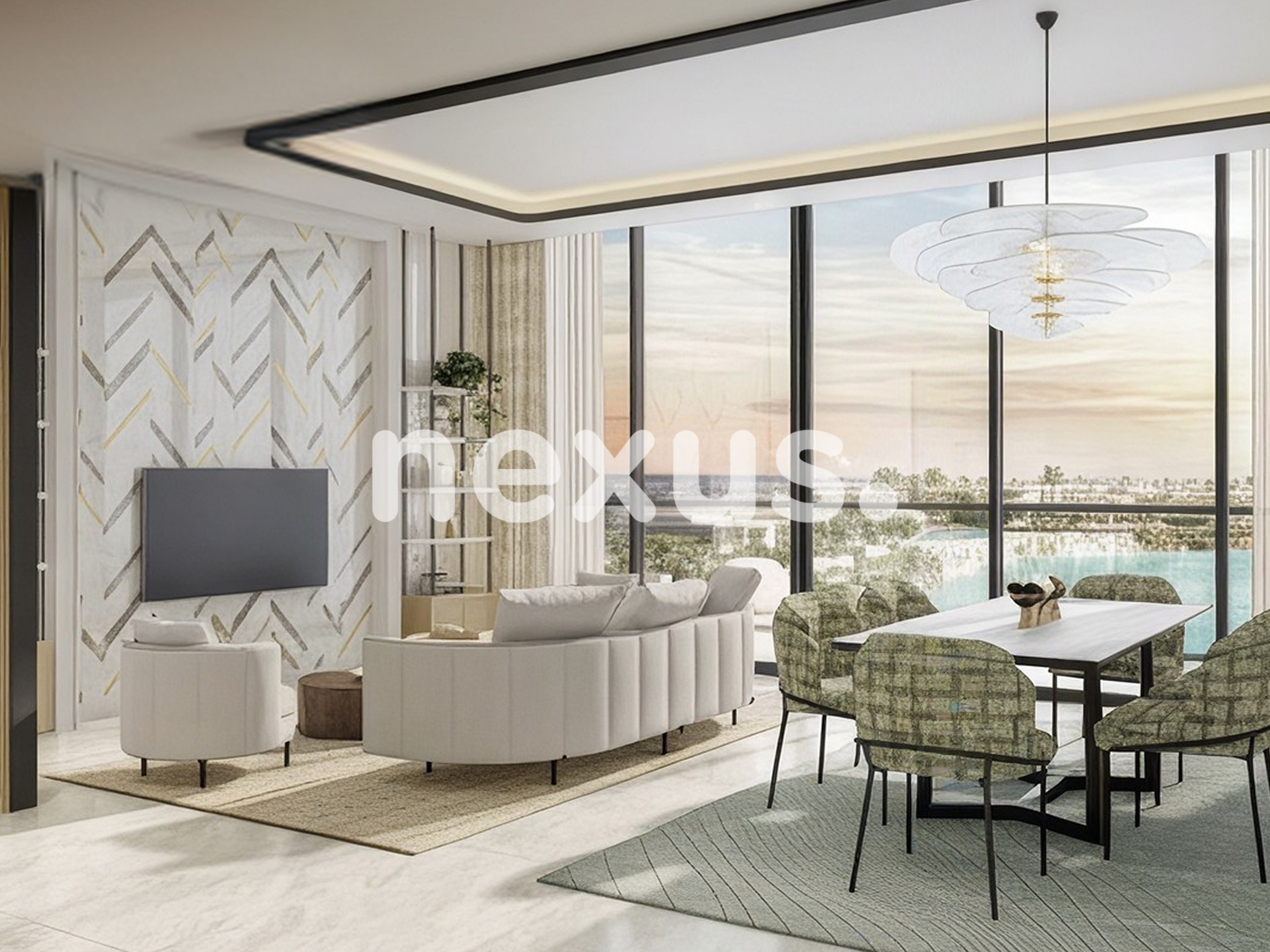 DIRECT LAGOON VIEW | SEMI FURNISHED | 50% MORTGAGE